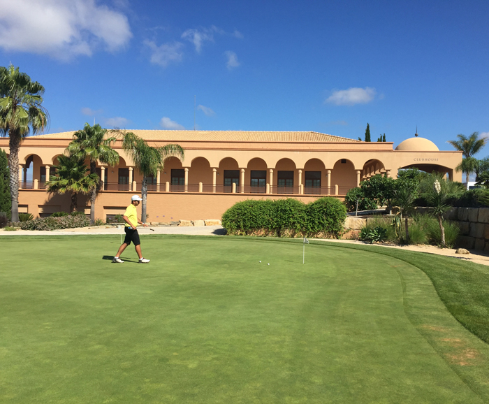 A golf resort in europe